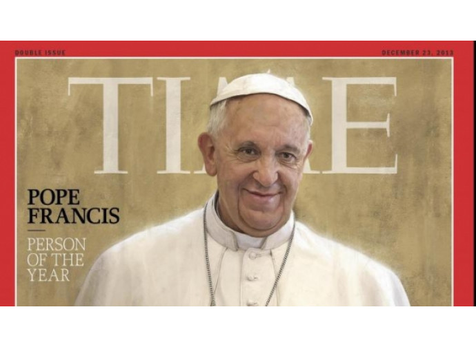 Papa Francesco, persona dell'anno 2013 su Time Papa Francesco, persona dell'anno 2013 su Time