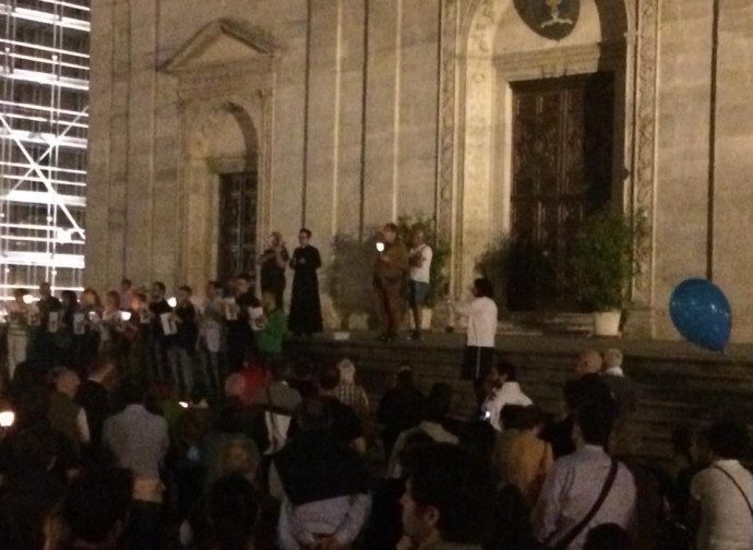 Veglia a Roma, piazza san Pietro