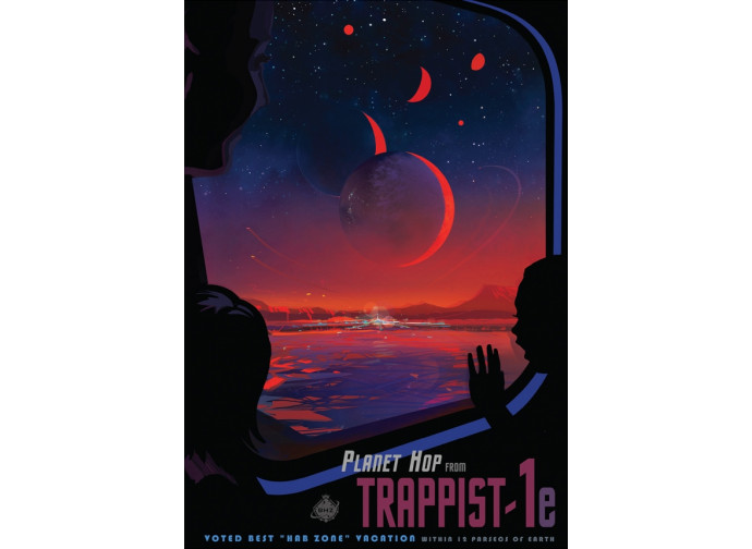 Trappist-1, come lo immagina la NASA