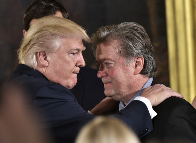 Trump e Bannon