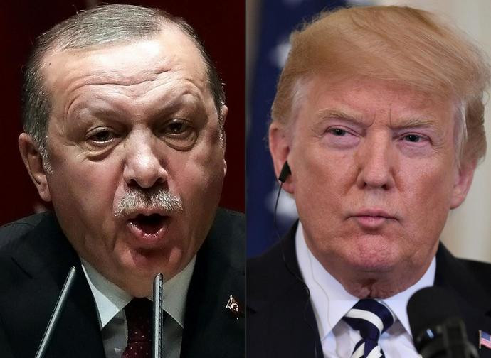 I presidenti turco Erdogan e americano Trump