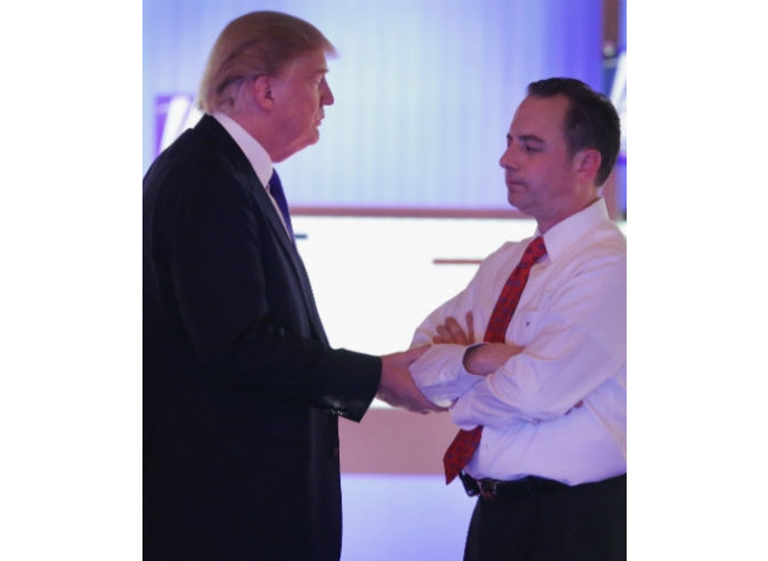 Trump e Priebus Trump e Priebus