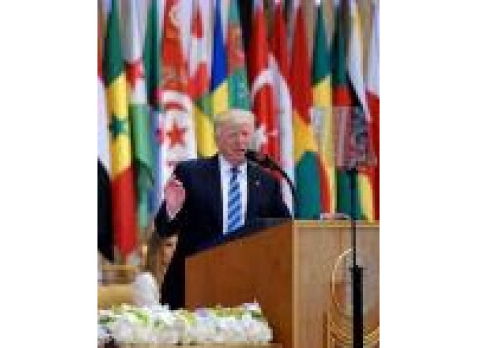 Trump a Riad Trump a Riad