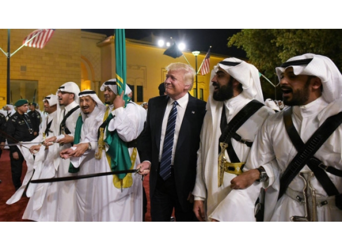 Trump in Arabia Saudita