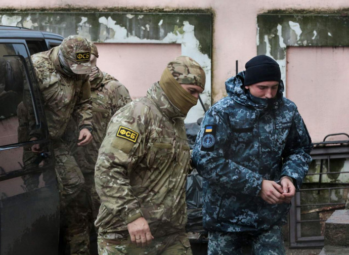 I marinai ucraini prigionieri in Russia I marinai ucraini prigionieri in Russia