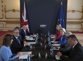Il vertice di Londra Ue-Regno Unito (La Presse)