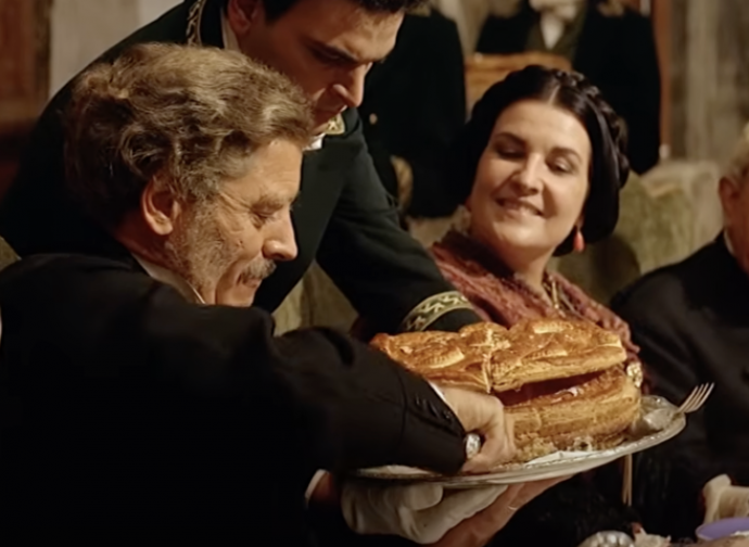 Una scena del film "Il Gattopardo" di Luchino Visconti Una scena del film "Il Gattopardo" di Luchino Visconti