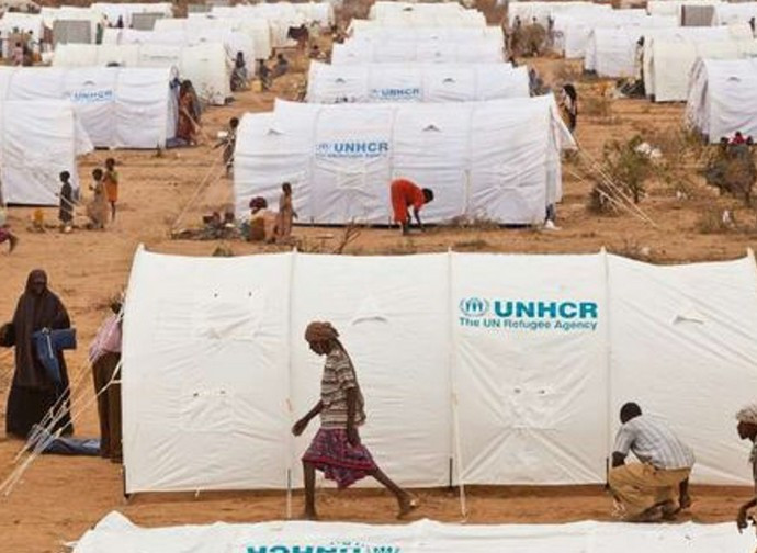 Campo profughi dell'Unhcr Campo profughi dell'Unhcr