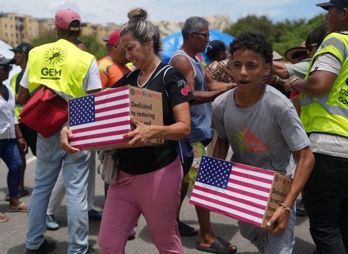 Aiuti americani al Venezuela (AP)