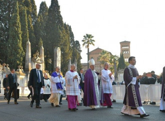 Le ceneri a Santa Sabina