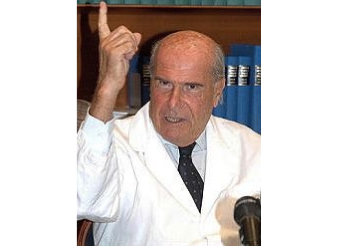 Il professor Umberto Veronesi Il professor Umberto Veronesi