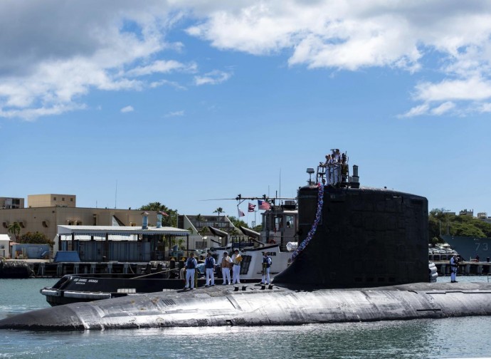 Sottomarino Usa classe Virginia in Australia