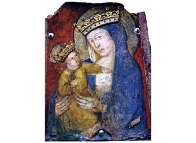 Il dipinto di santa Maria della Quercia a Viterbo Il dipinto di santa Maria della Quercia a Viterbo
