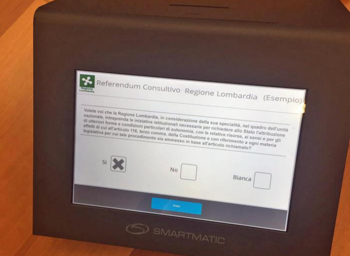 Il voto elettronico in Lombardia Il voto elettronico in Lombardia