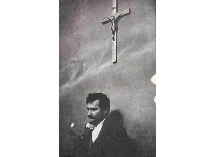 Lech Walesa nel 1980 Lech Walesa nel 1980