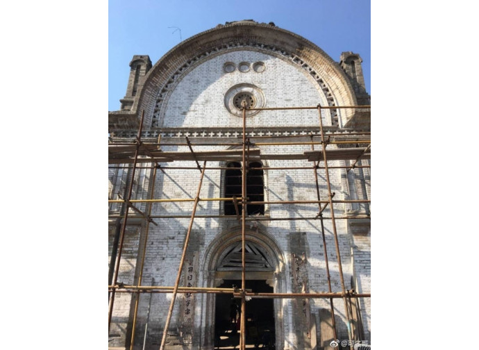 La chiesa di Santo Stefano di Wangcun La chiesa di Santo Stefano di Wangcun