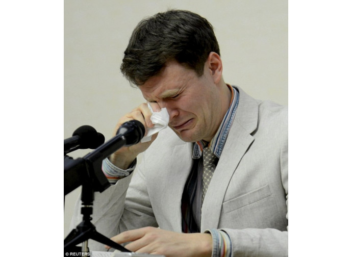 Otto Warmbier confessa