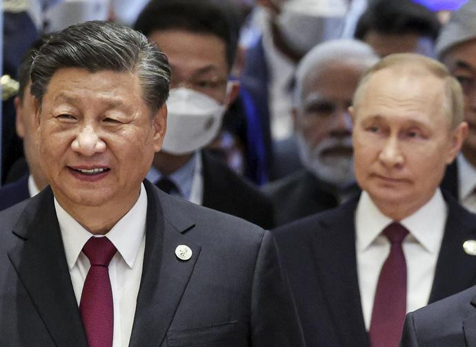 Xi Jinping e Vladimir Putin