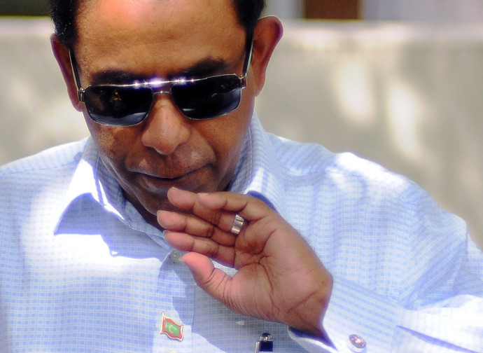 Il presidente Yameen