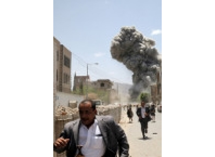 Bombardamento saudita nello Yemen Bombardamento saudita nello Yemen