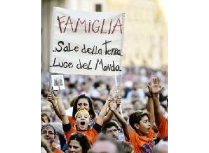 Un momento del Family day del 20 giugno scorso Un momento del Family day del 20 giugno scorso